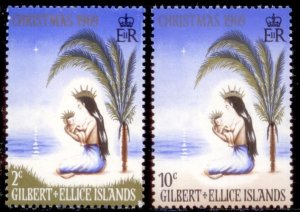 Gilbert and Ellice Islands 1969 SC# 157-8 MNH-OG E48