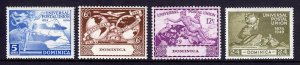 Dominica - Scott #116-119 - MNH - SCV $2.30