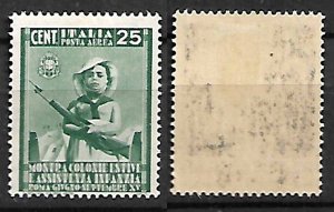 ITALY STAMPS. 1937 AIR Sc.#C89, MH