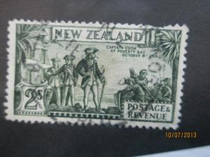 New Zealand #197 used wmkd. 61 spacefiller