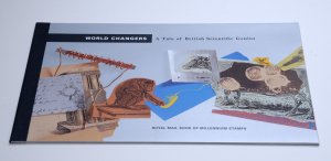 Great Britain World Changers Scientific Genius Tale Royal Mail Stamp Booklet