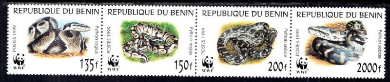 Benin 1086 Snakes MNH VF