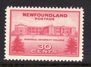 Newfoundland Architecture 267 MNH VF