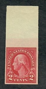 577 Washington MNH Imperf single