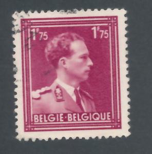 Belgium 1936 Scott 288 used - 1.75 fr, Leopold III