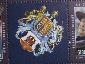 GIBRALTAR-2011-SC#1267-72 -QUEEN ELIZABETH II -MNH S/S-SCV.$24