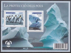 Andorra FR, Birds, Polar Year MNH / 2009