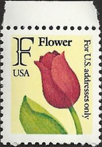 # 2517 MINT NEVER HINGED RED ROSE