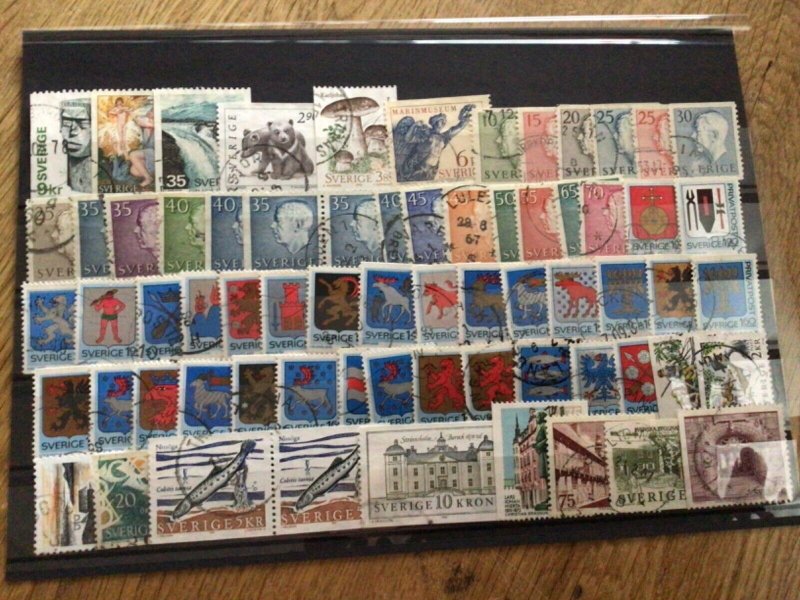 Sweden mounted mint or used stamps  A12380