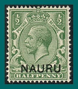 Nauru 1916 King George V, 0.5d mint #1,SG1