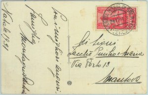 86553 - ITALY - Postal History - Stamp on Postcard  - LIGHTHOUSE 1931