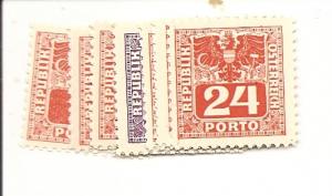 Austria J175-188 MNH