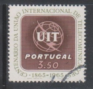 Portugal, 3.50e ITU (SC# 951) Used