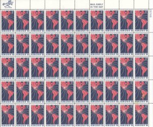 1968 US Scott #1340, 6c HemisFair ‘68 Sheet of 50 MNH