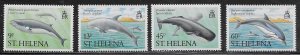 St Helena Scott #'s 483 - 486 MNH