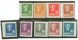 Norway #115-116/119/121-123/ Mint (NH) Single