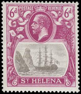 St. Helena Scott 85 Variety 1 Gibbons 104a Mint Stamp