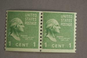 United States #839 Coil Pair MNH