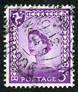 IOM SG2a 3d Deep Lilac on Chalky Paper Fine used cat from 6.50 pounds