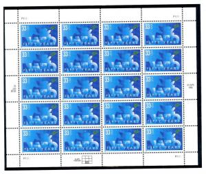 US  3354  Nato 33c - Pane of 20 - MNH - 1999 - P1111  LM