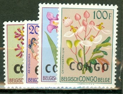 CR: Congo (Democratic Republic) 323-338 MNH CV $75.40; scan shows only a few