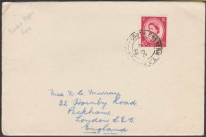 GB 1956 cover SOUTH EASTERN TPO railway cds.................................P857