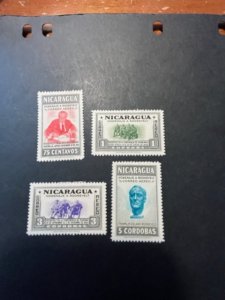 Nicaragua sc C273-C276 MHR+uhr