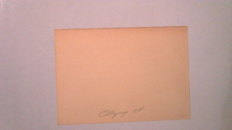 GERMANY 1936  OLYMPIC POSTAL CARD MINT ENTIRE