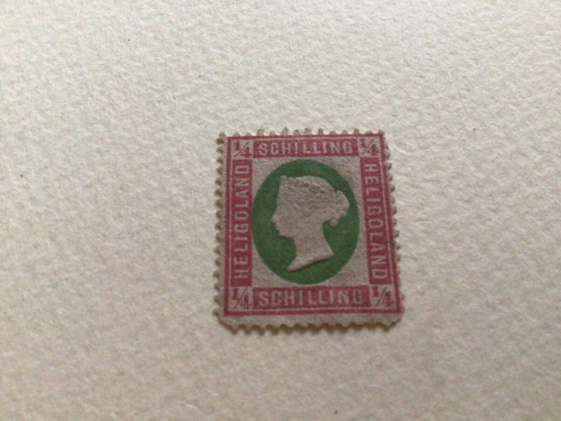 Heligoland  1869 - 1875 unused no gum stamp A19146