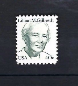 1868 Lillian M. Gilbreth MNH