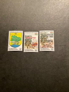 Stamps Ivory Coast Scott #863-5 never hinged