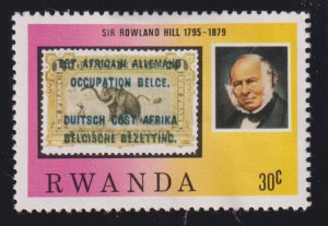 Rwanda 936 Postage Stamp Centenary 1979