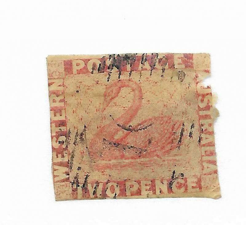 Western Australia #14 Filler Used - Stamp CAT VALUE $130.00