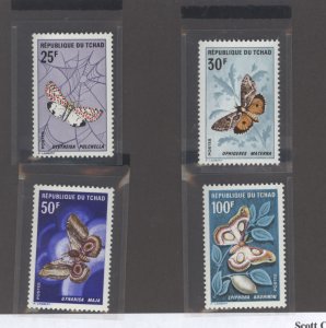 Chad #159-162 Unused Single (Complete Set)