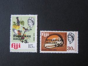 Fiji 1972 Sc B5-6 set MNH