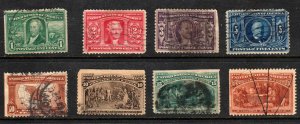 #237-239, 321-327  U S Commemoratives Hi Values 8 Different ⭐⭐⭐⭐⭐
