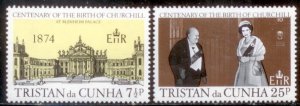 Tristan Da Cunha 1974 SC# 196-7 MNH-OG E32