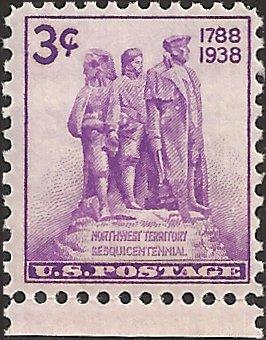 # 837 MNH - SCV-0.30 - NORTHWEST TERRITORY SESQUICENTENNIAL