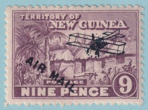 NEW GUINEA C8 AIRMAIL  MINT HINGED OG * NO FAULTS VERY FINE! - BEP