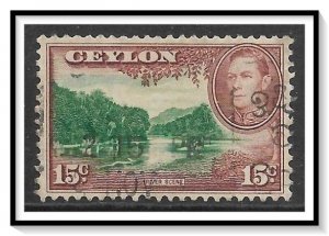 Ceylon #282 River Scene Used