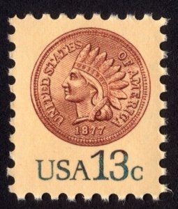 Scott #1734 Indian Head Penny Single Stamp - MNH