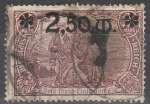 Germany #117  F-VF Used CV $200.00 (A14154)