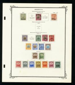 Bermuda 1810s to 1960s Stamp Collection