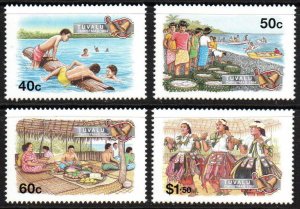 Tuvalu Sc #681-684 MNH