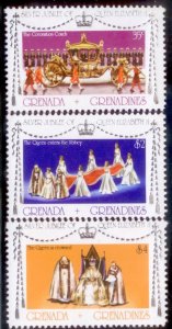 Grenada Grenadines 1977 SC# 213-5 MNH-OG E28