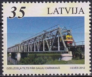 2012 Latvia 844 Locomotives
