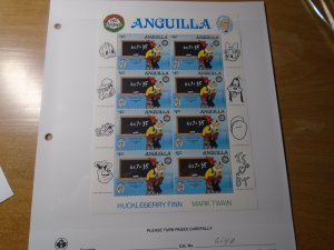 Anguilla  #  654A  MNH   Mathematics / Disney