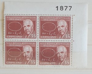 Greenland Block Of 4 UM/Mint Postage Stamps SG63