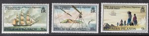 PITCAIRN ISLANDS SCOTT 203-205