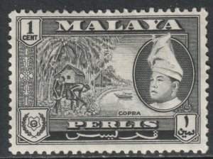 Malaya Perlis Scott 29 - SG29, 1957 Sultan 1c MH*